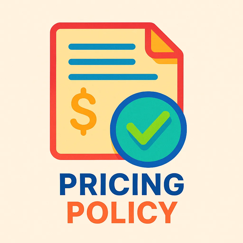 Pricing Terms & Production Policy