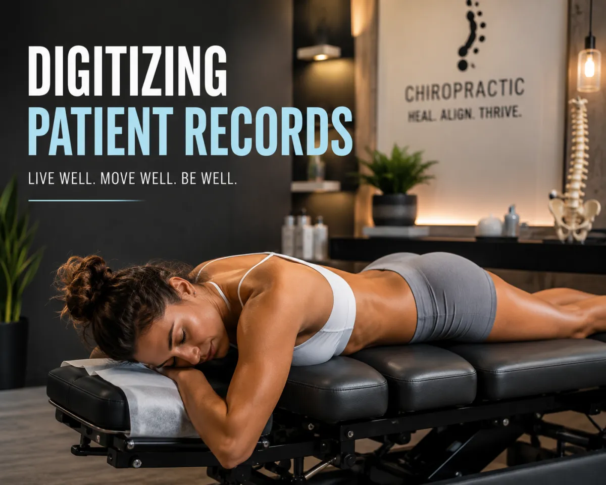 Digitizing Patient Records: How Perez Chiropractic Ensured HIPAA-Compliant Scanning