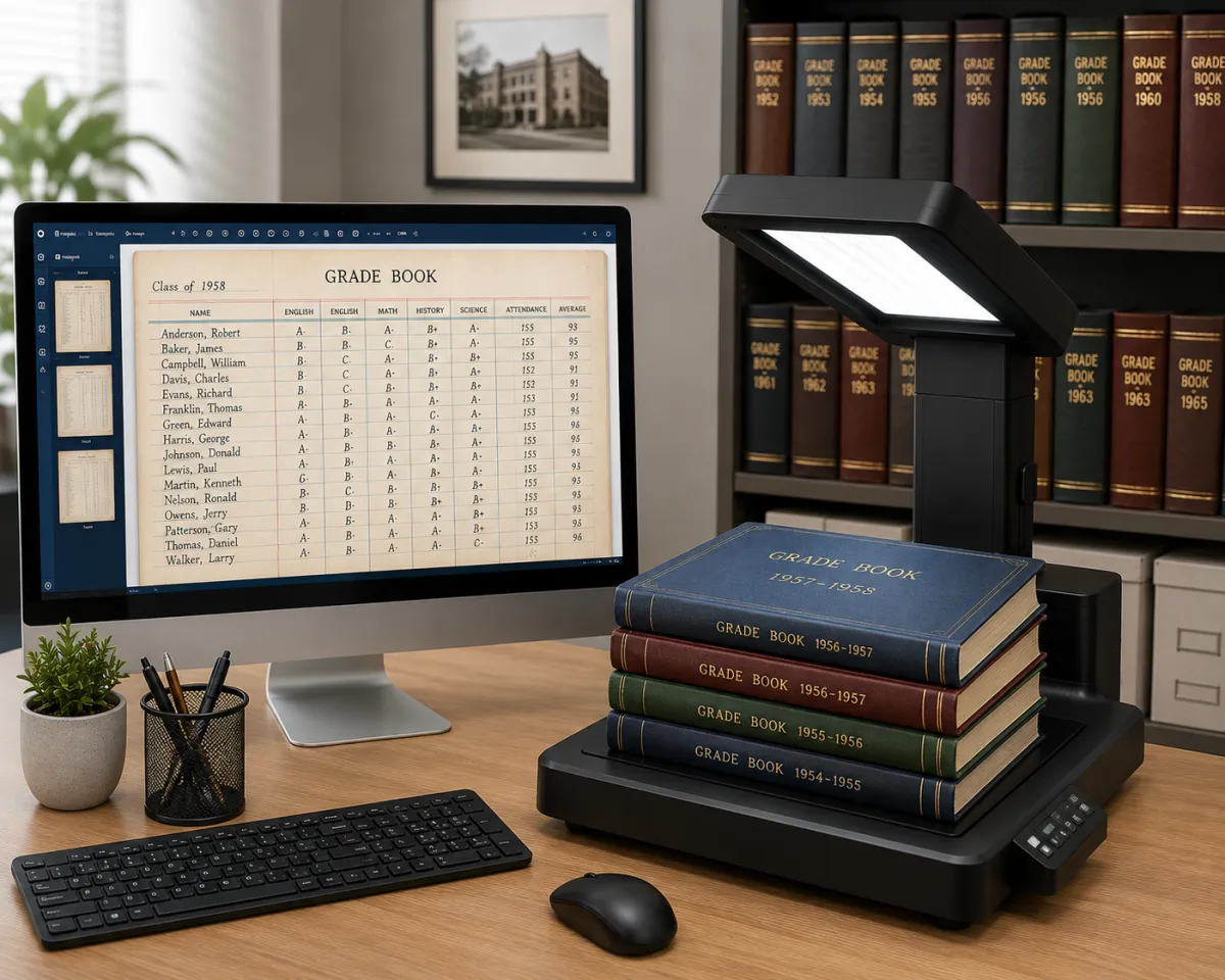 Case Study: Digitizing Historical Grade Books for San Diego State University