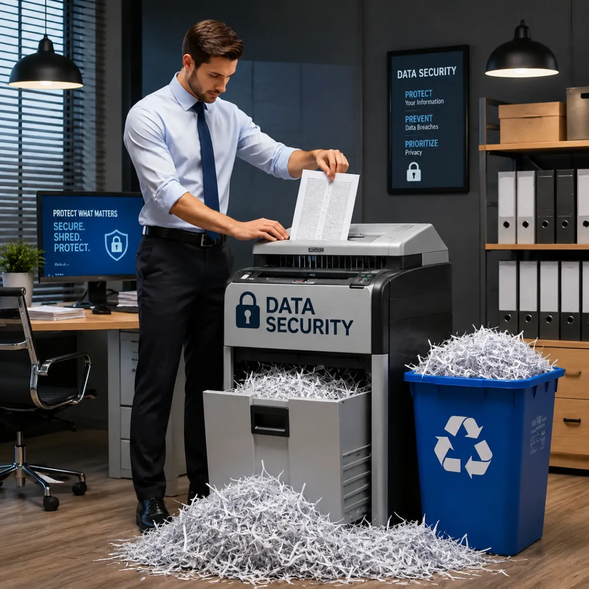 Why Properly Shredding Sensitive Paper Documents is Crucial