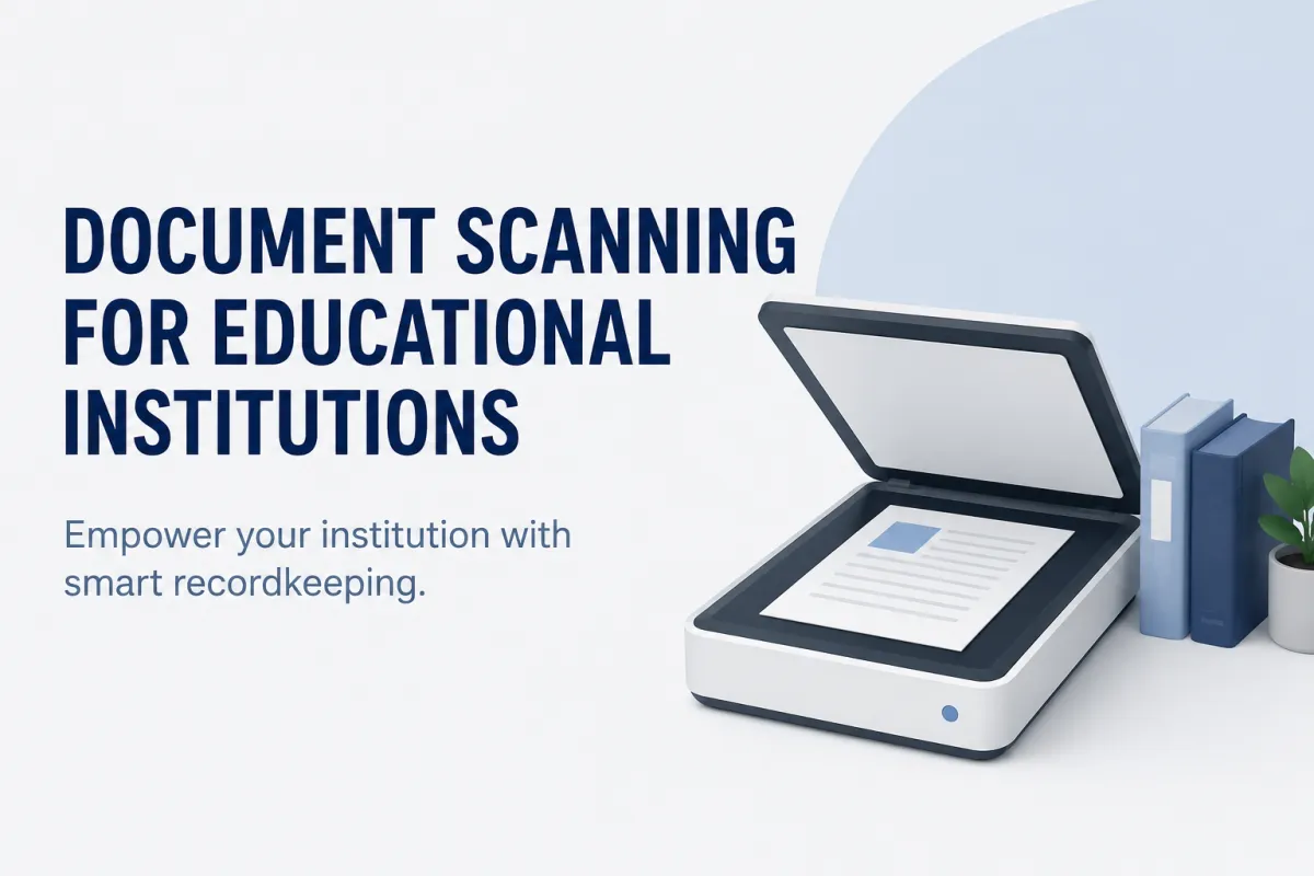 Modernizing Education: Why Scanning School Records Matters