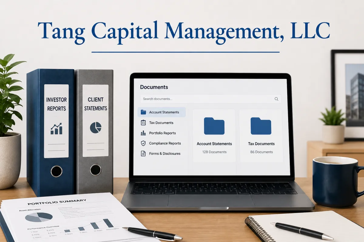 Digitizing Financial & HR Records for Tang Capital Management