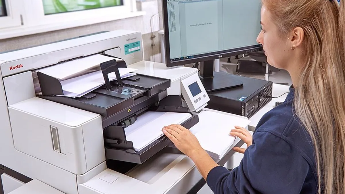 High-volume business document scanning and records digitization at USA IMAGING