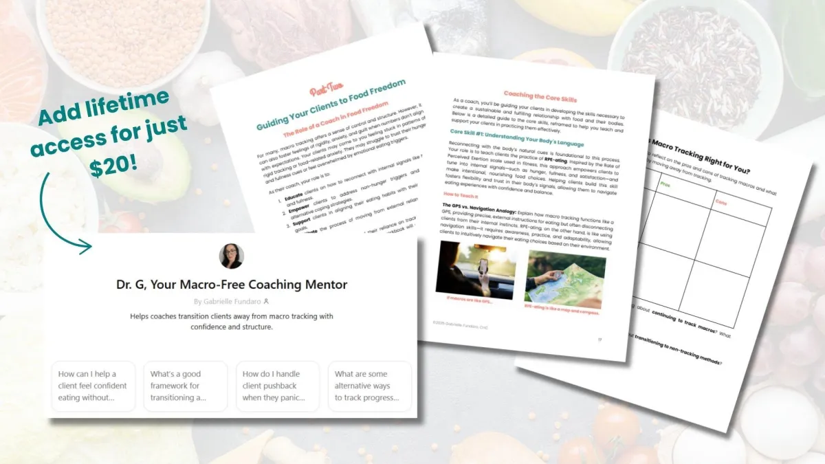 Beyond Macros Coaching Toolkit