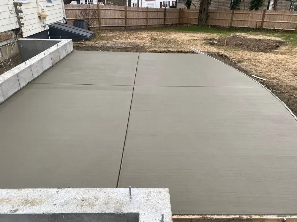 Delaware County Concrete builds and installs Slab