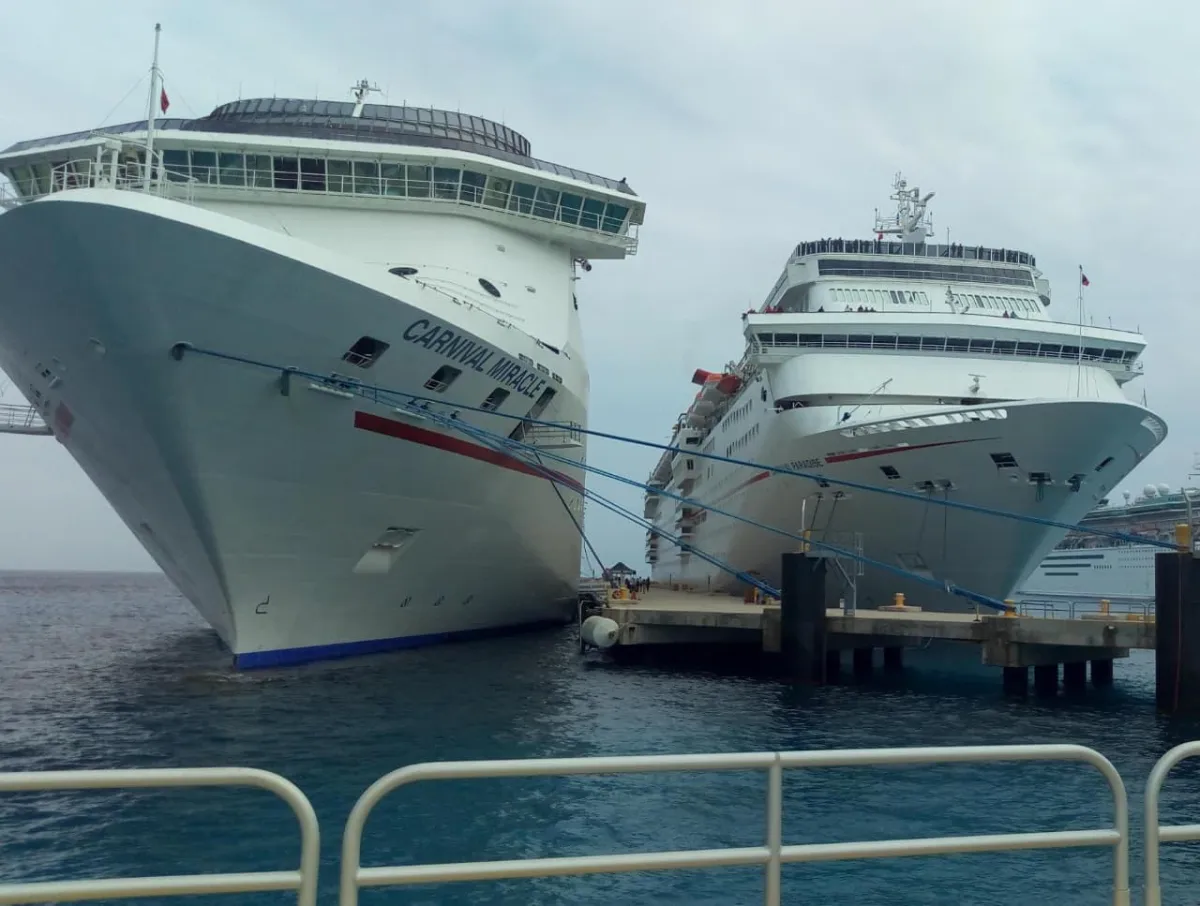 Luciano's cruise ship work