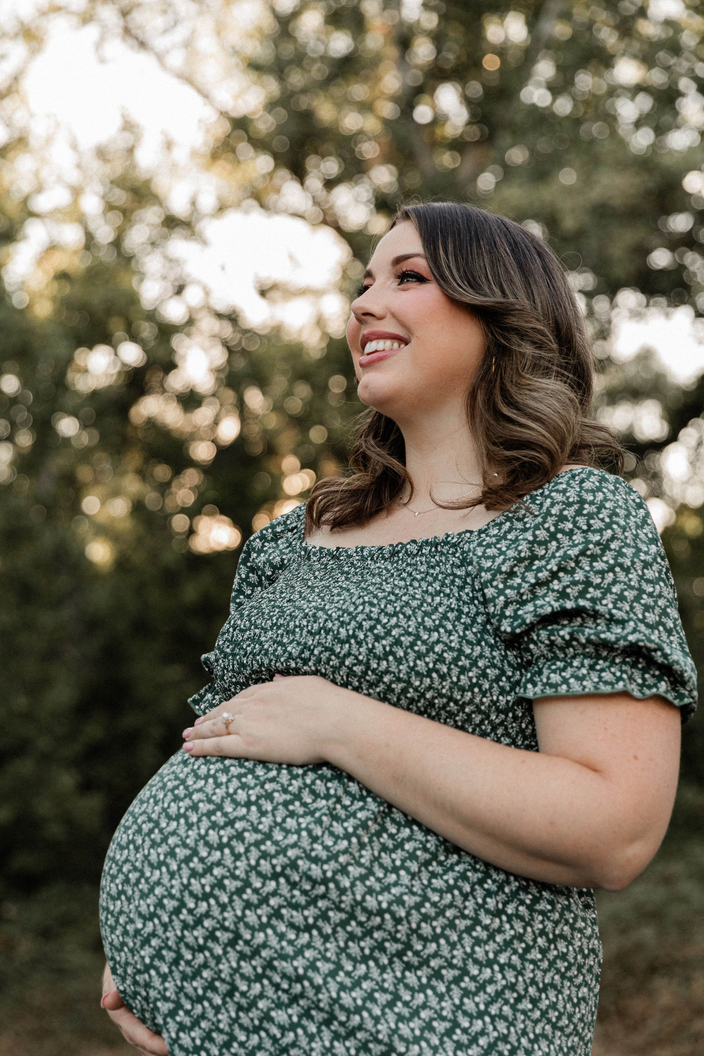 Expecting mother preparing for labor and childbirth