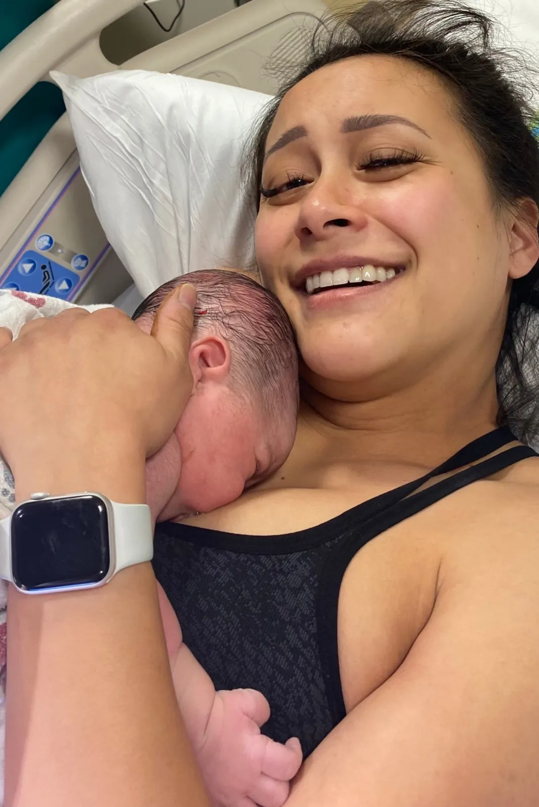 Mother and newborn representing childbirth education and birth preparation support