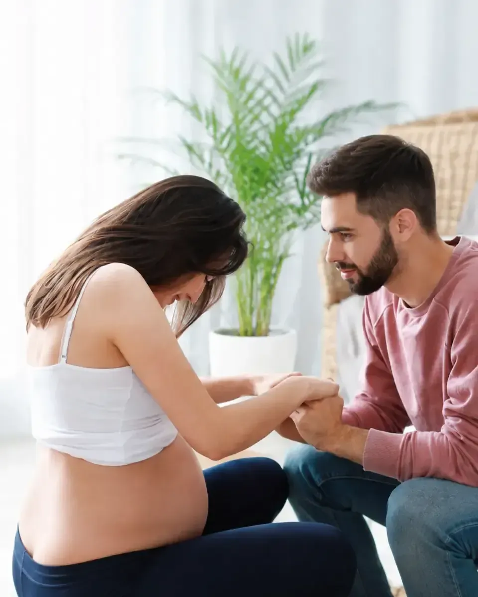 Birth doula providing support during labor and childbirth
