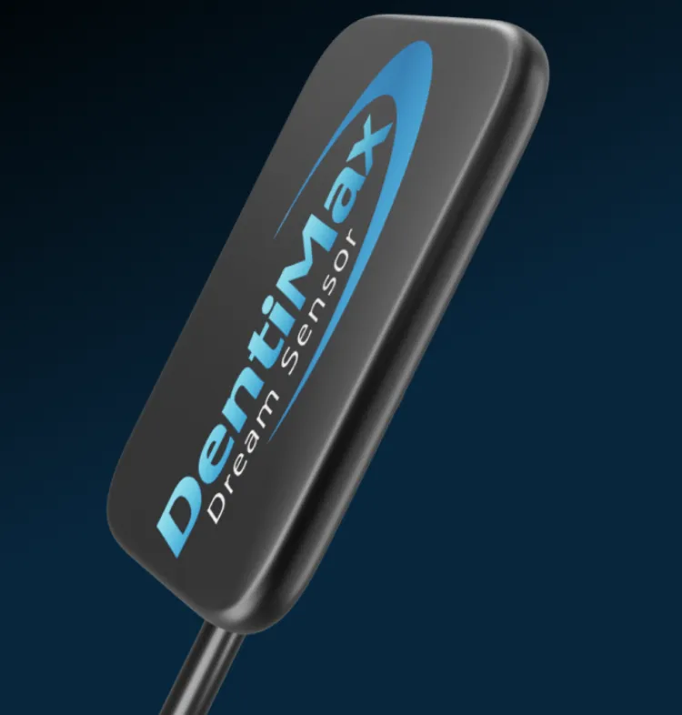 a dark background with a purple geometric design