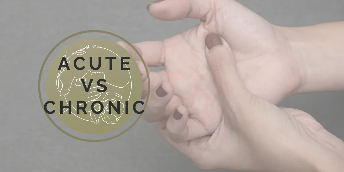 ACUTE VS CHRONIC