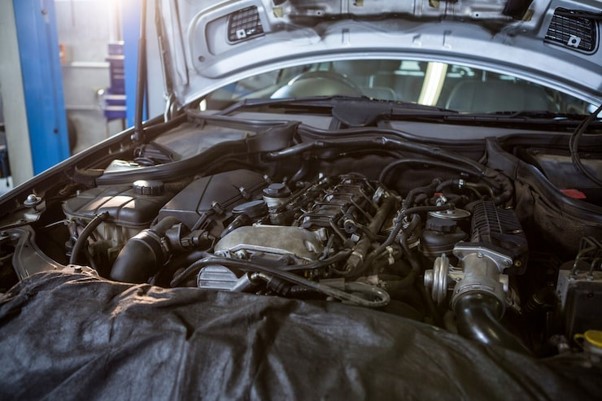 Used Engine From Wrecked Vehicle