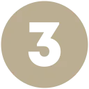 number three service icon for steep and low-slope shingle installation