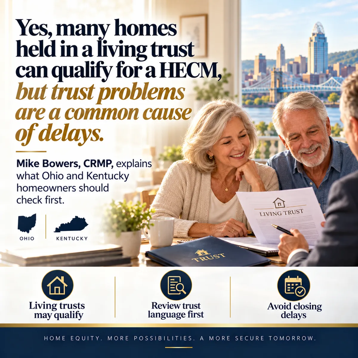 Can I Get a Reverse Mortgage If My Home Is in a Trust? What Cincinnati Homeowners Need to Know