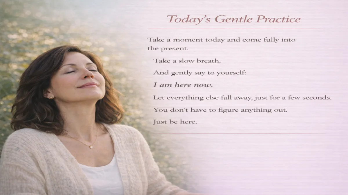 DAY 86: The Power of Being Here Now