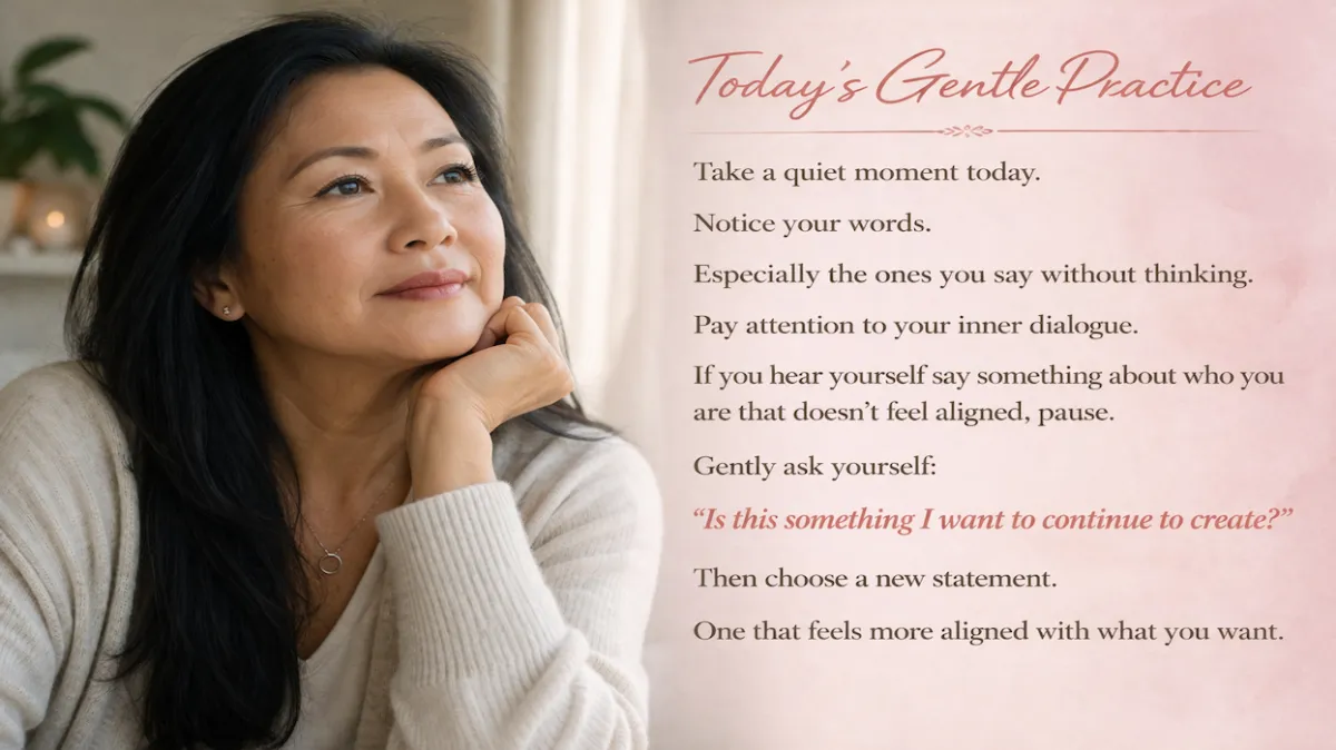 Day 103: The Words You Speak Are Shaping Your Life