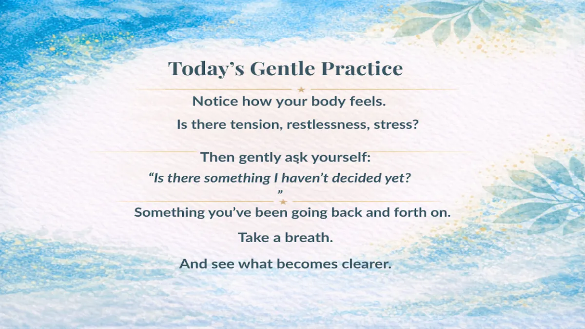 Day 115: Your Body Already Knows When You’re Not Clear