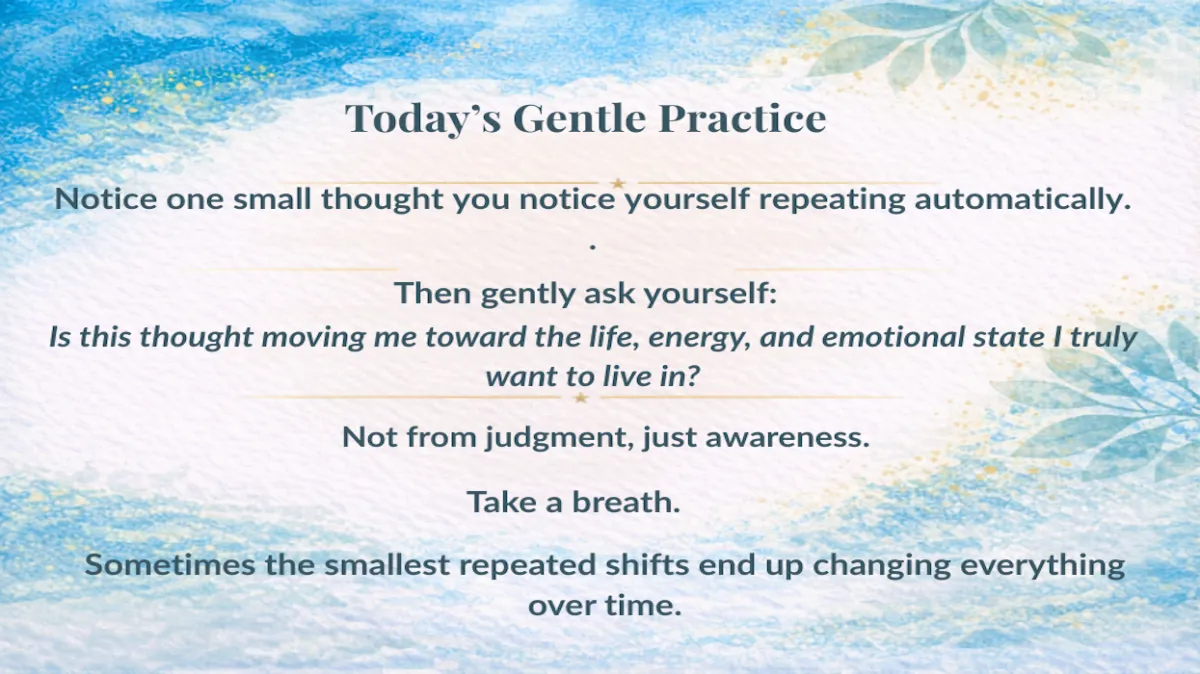 Day 134: The Small Choices That Quietly Shape Our Lives