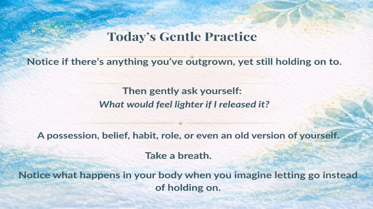 Day 136: The Quiet Ways We Become Someone New