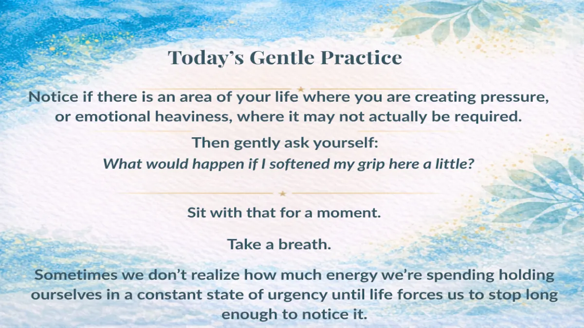 Day 147: The Pressure We Quietly Create for Ourselves