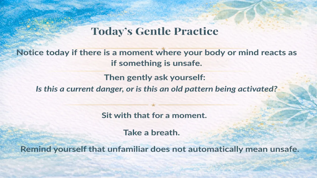 Day 159: When the Nervous System Mistakes Change for Danger