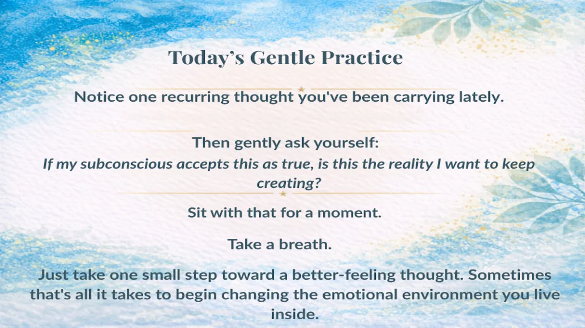 Day 178: The Emotional Environment You Live In