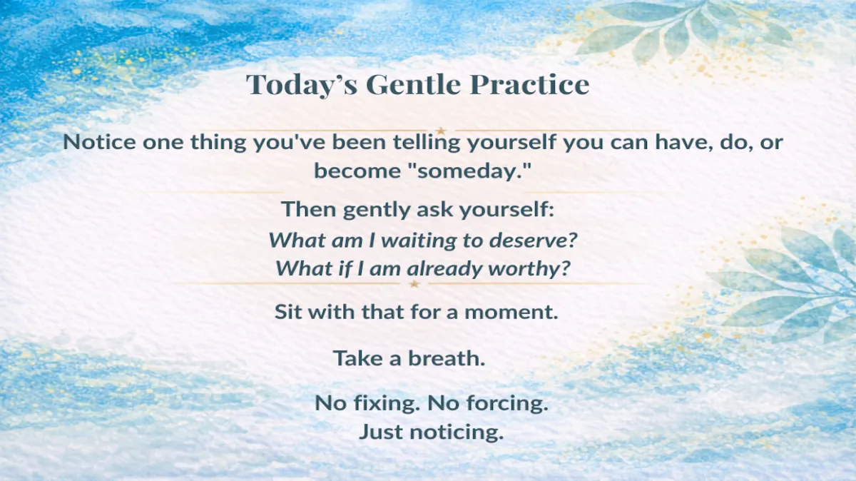 Day 184: Deserving vs. Worthy