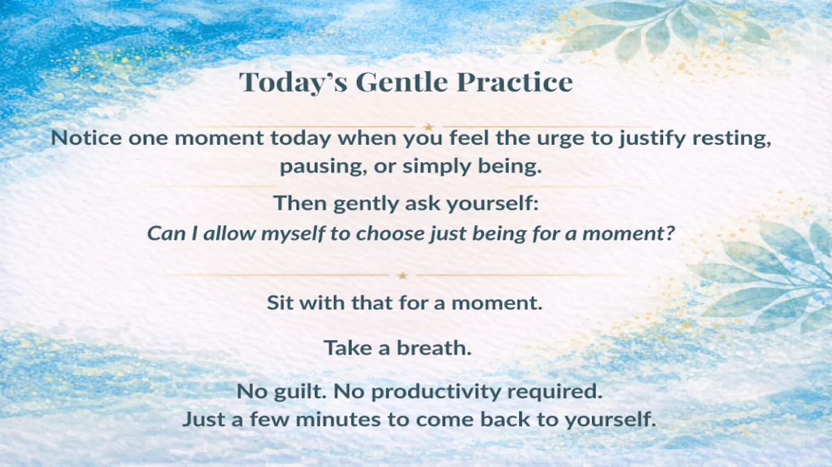 Day 189: You Don’t Need to Earn Your Quiet Time
