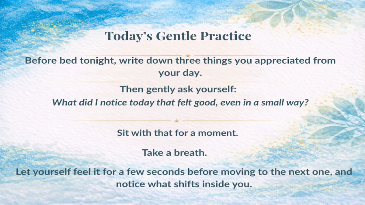 Day 207: Appreciation Changes the Frequency