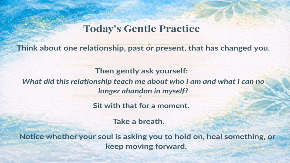 Day 232: When the Relationship Has Served Its Purpose