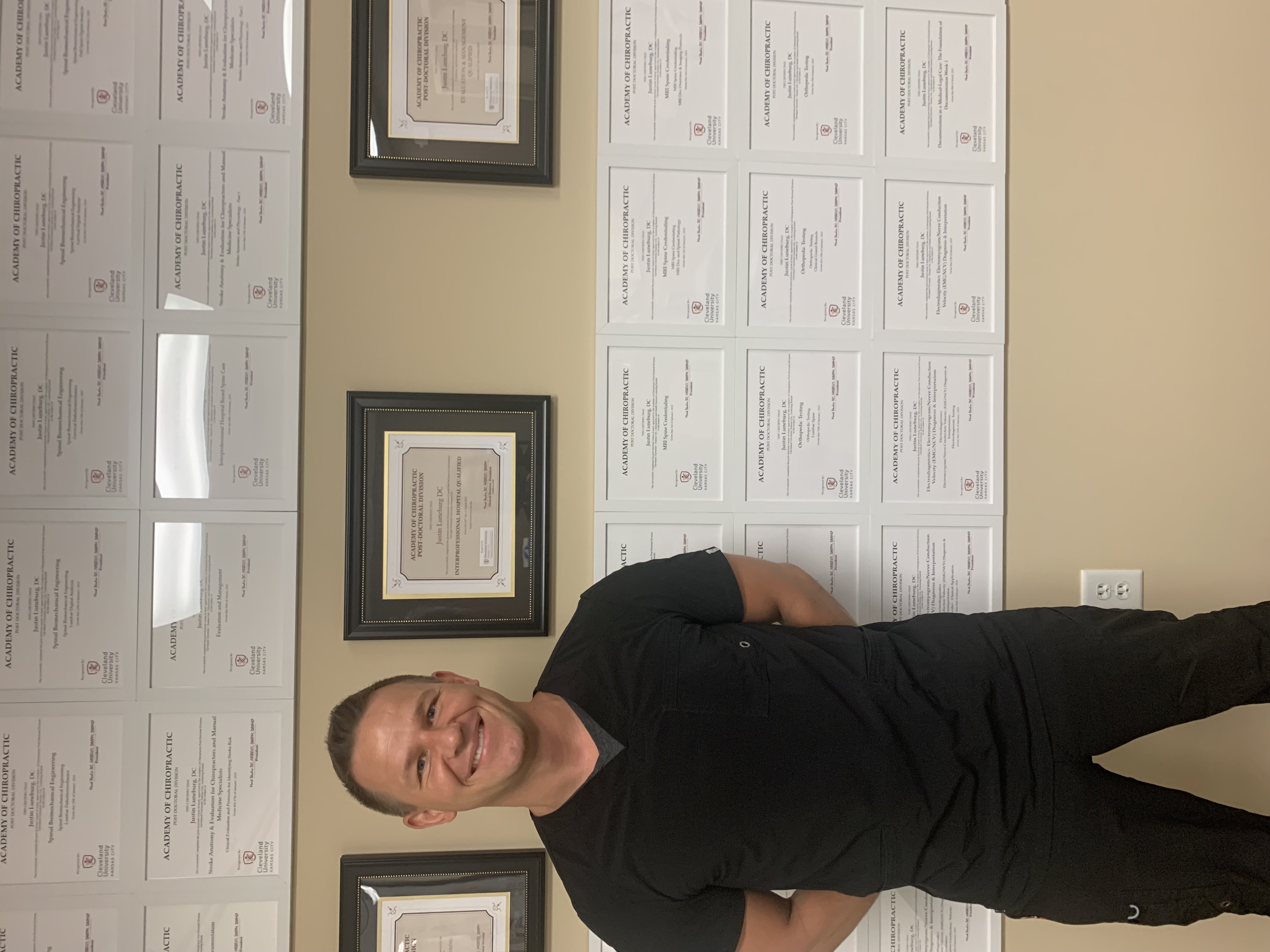 Justin Luneburg, DC, FPSC(C) — chiropractor in Clive Iowa specializing in auto injury and spinal trauma