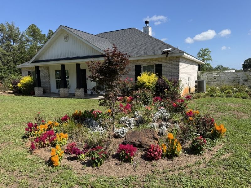 Landscape Bed Design & Installation services in Pensacola, FL by Green Standard Lawn and Landscape