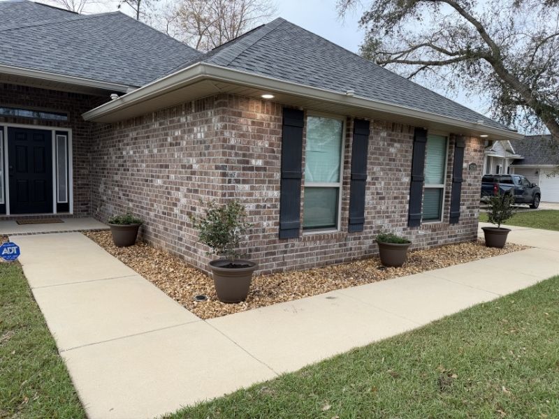 Edging done by Green Standard Lawn and Landscape in Pensacola, FL