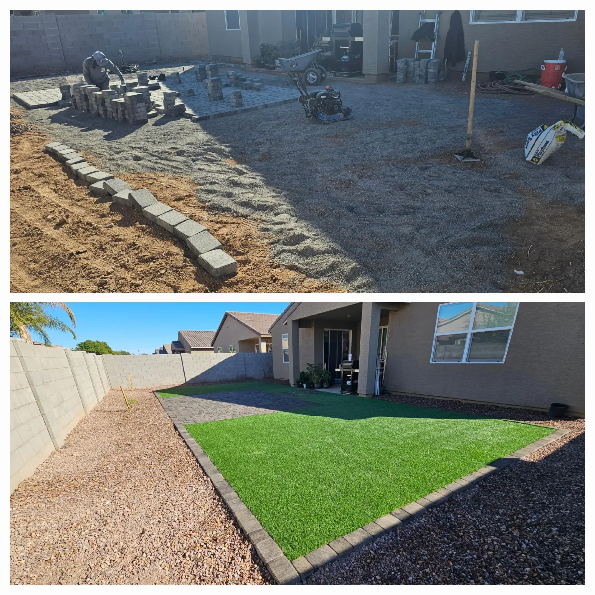 Queen Creek Hardscape Construction