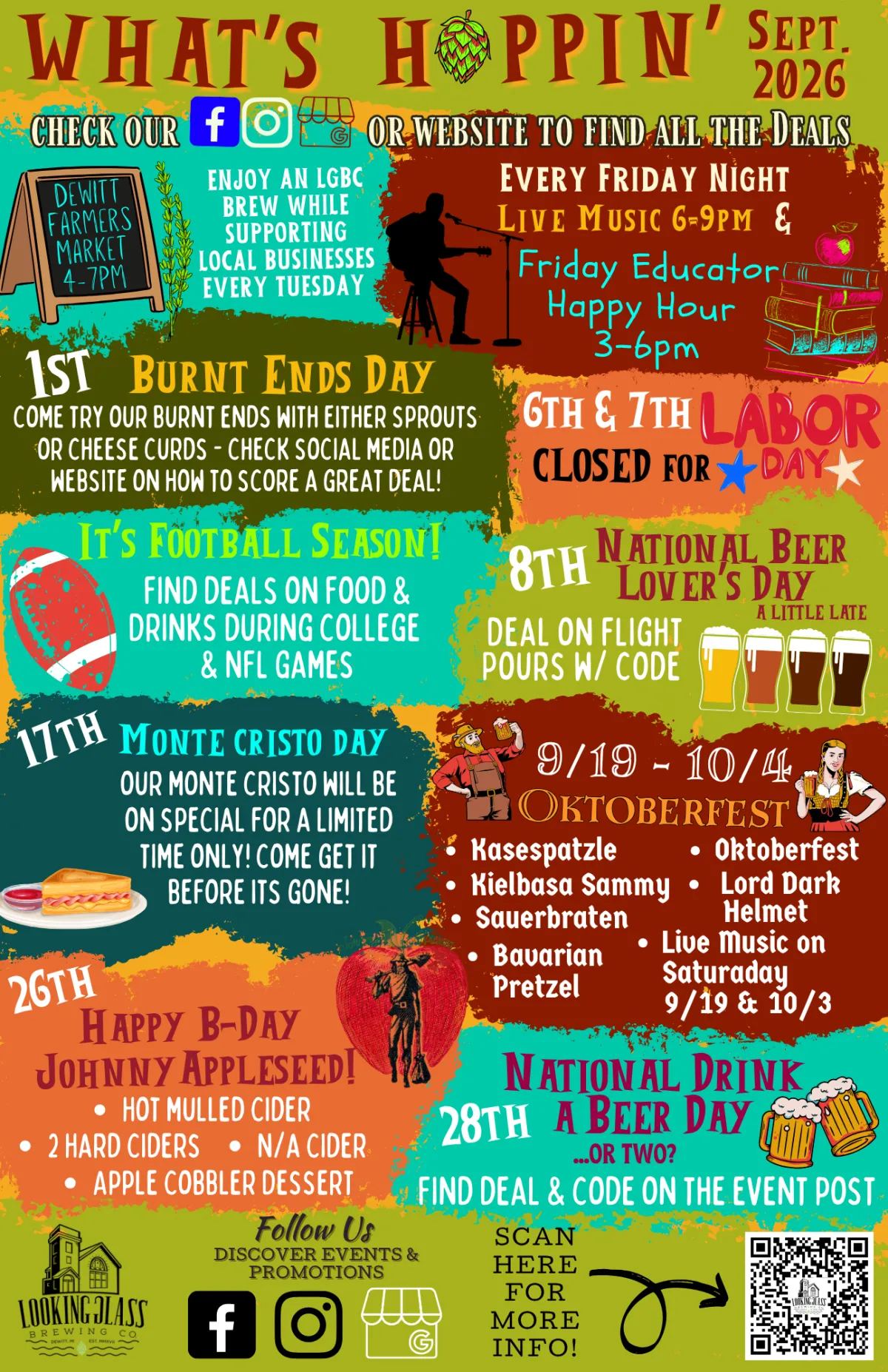 September event flyer