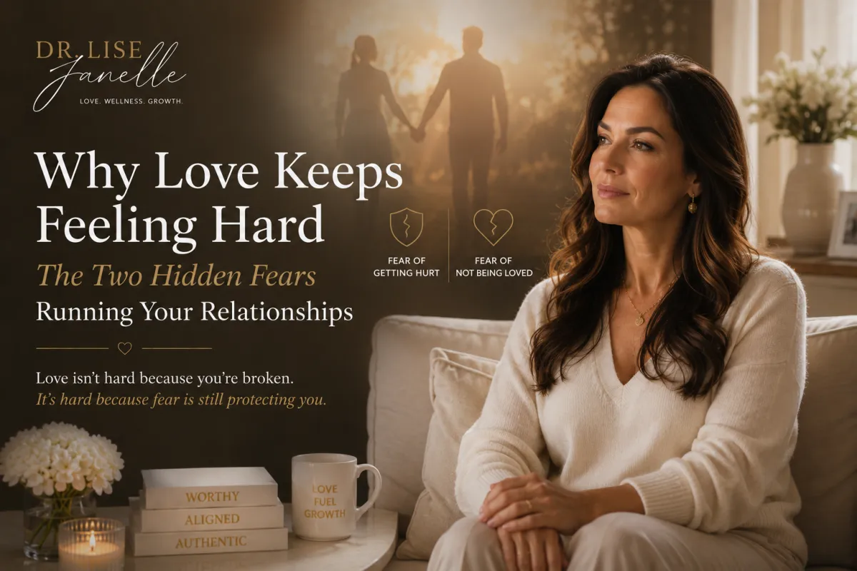 Why Love Keeps Feeling Hard: The Two Hidden Fears Running Your Relationships