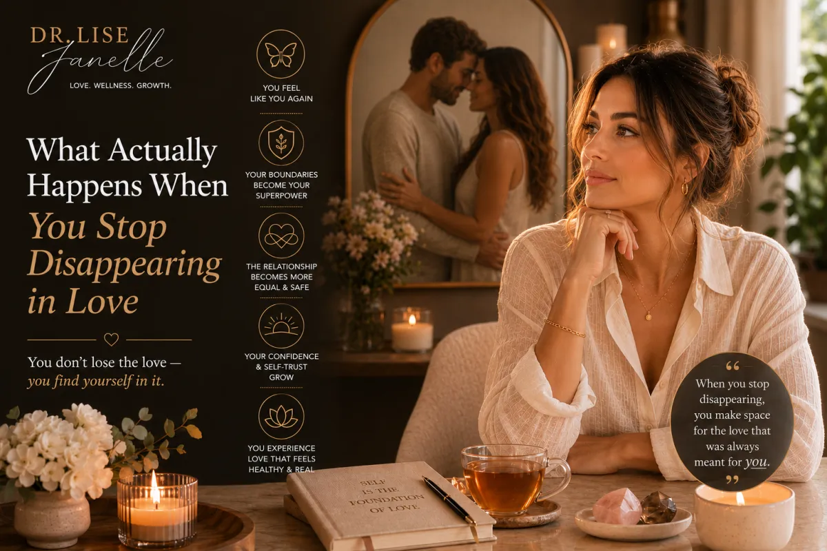 What Actually Happens When You Stop Disappearing in Love