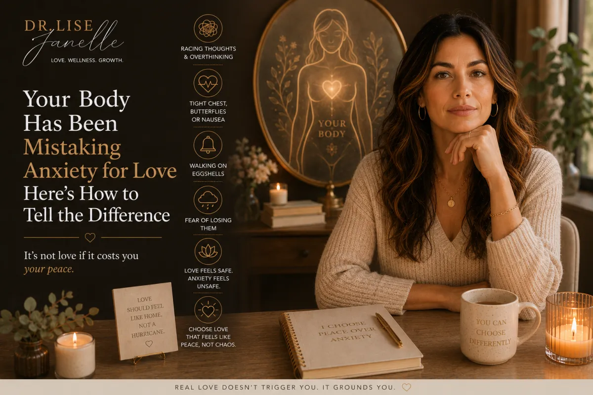 Your Body Has Been Mistaking Anxiety for Love (Here's How to Tell the Difference)