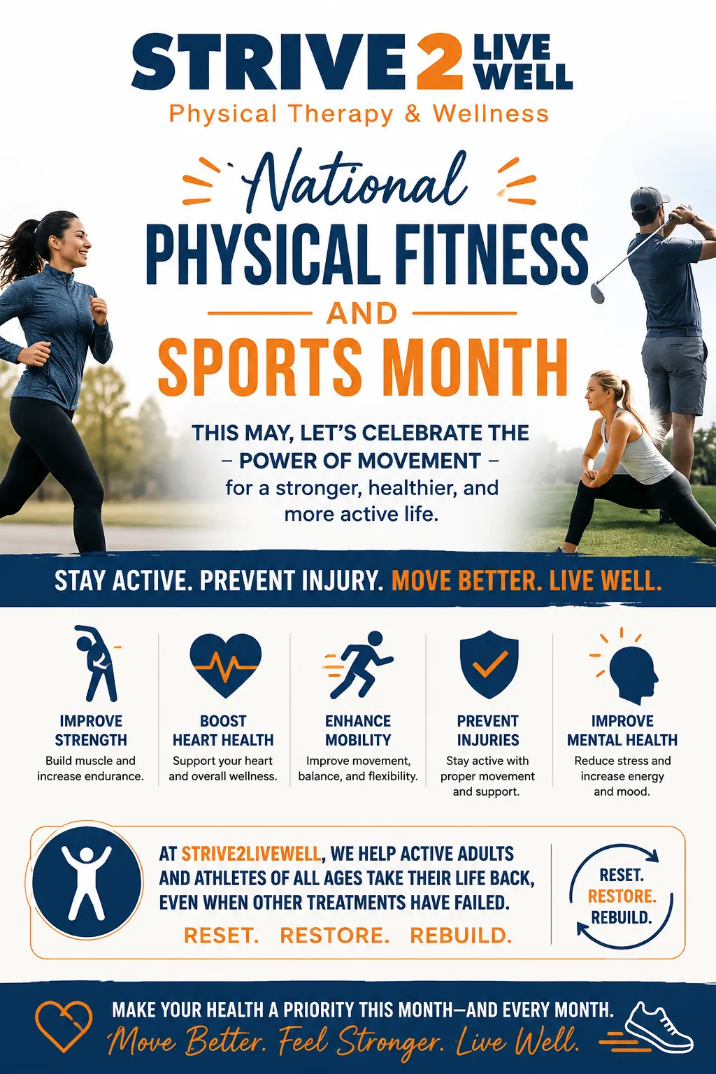 Happy National Physical Fitness and Sports Month
