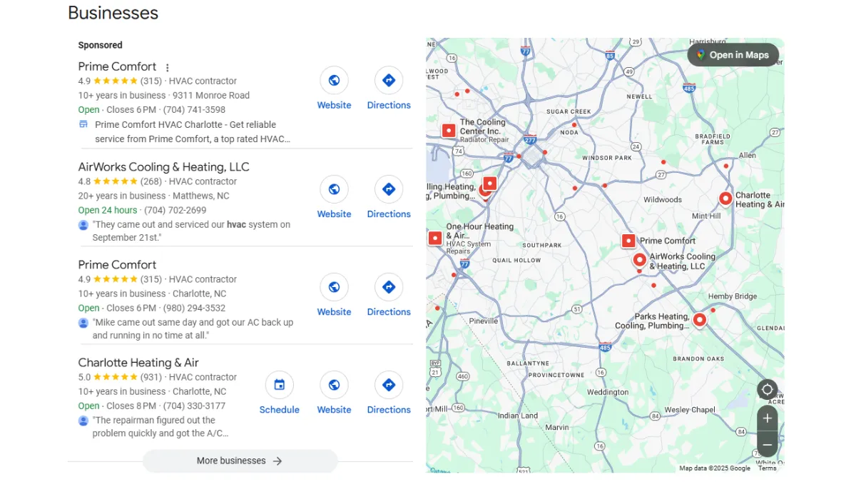 Google Maps 3-Pack