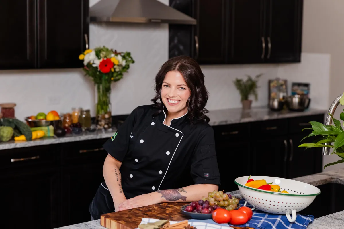 Chef in kitchen
