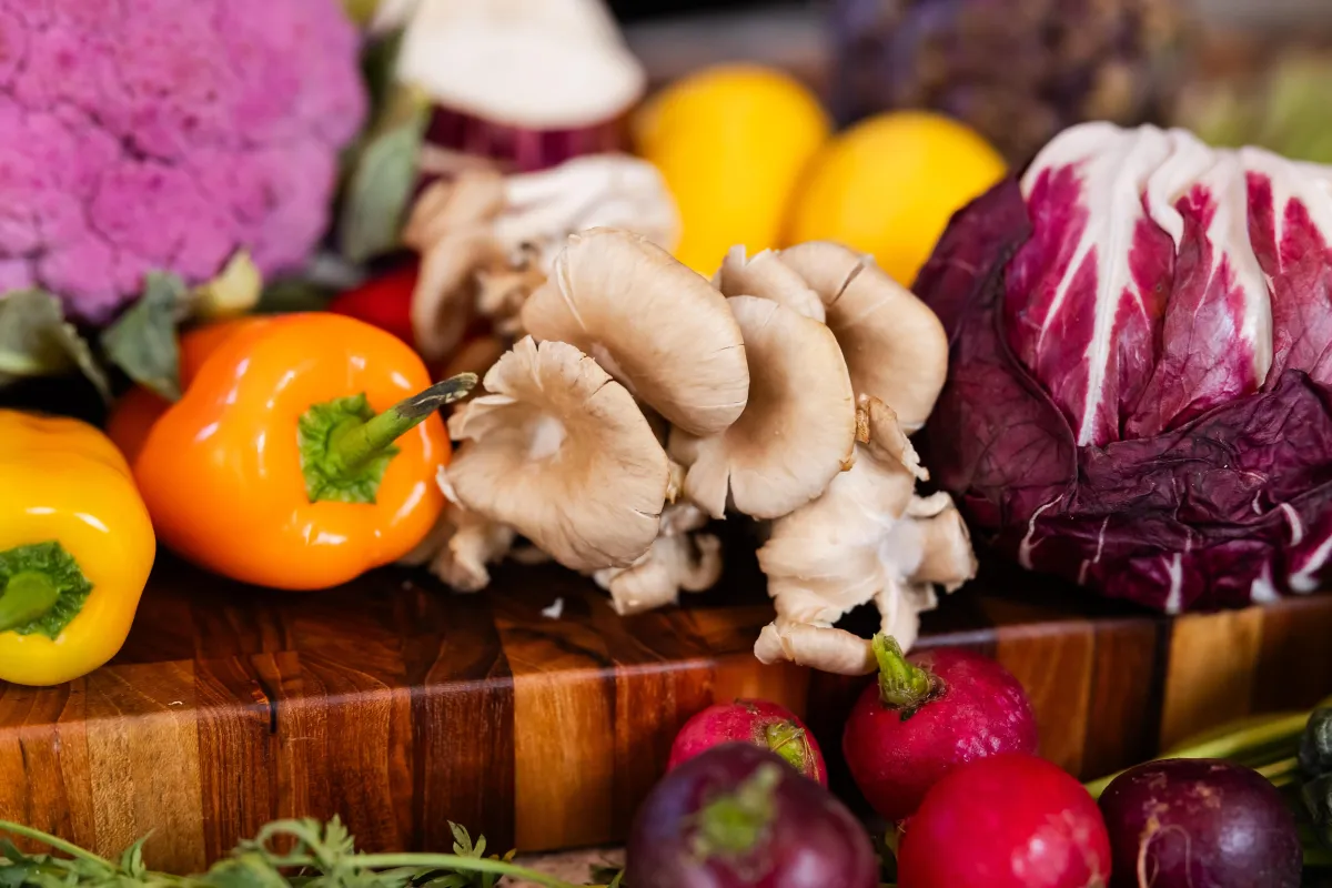 closeup photo of vegetables