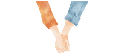 Two hands reaching toward each other representing deeper connection and meaningful dating conversations