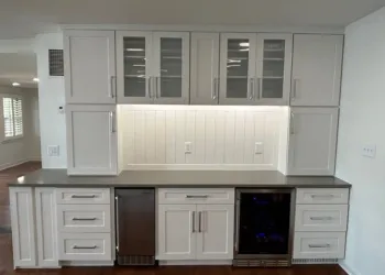 new wet bar build