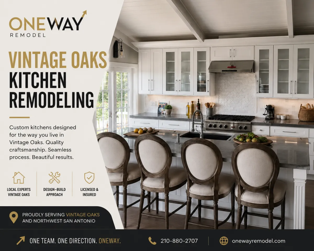 Kitchen Remodeler Vintage Oaks New Braunfels