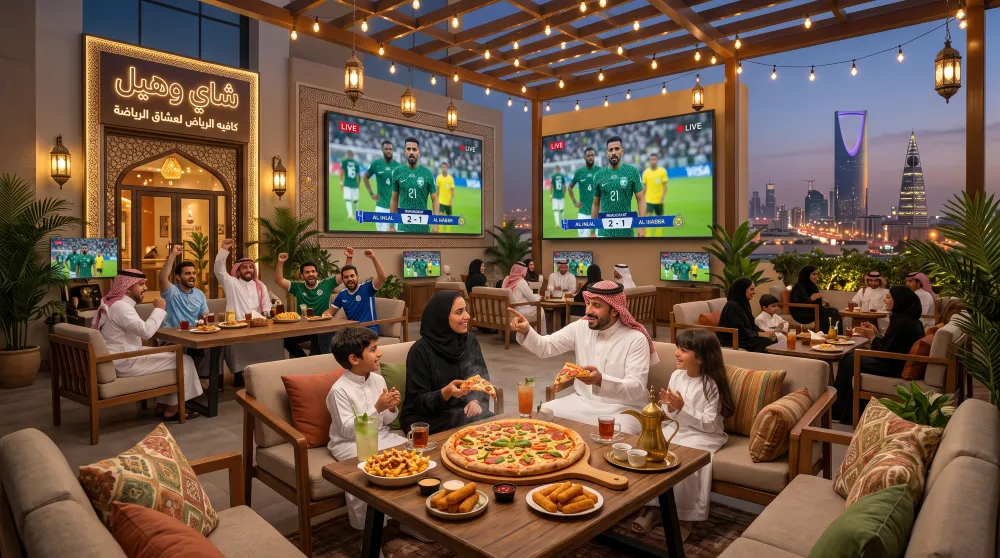 أفضل كافيهات السعودية لعشاق الرياضة