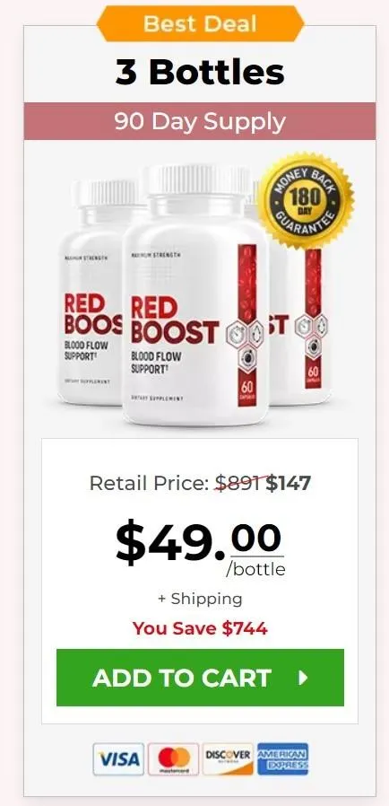 Red Boost 3 Bottle