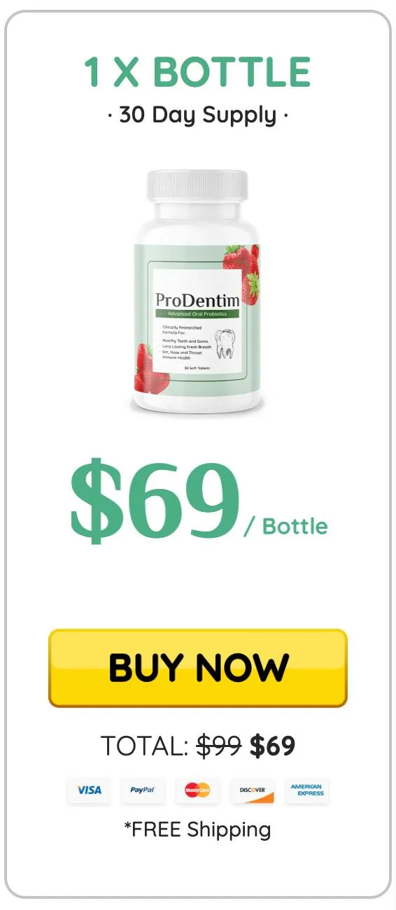 prodentim one bottle