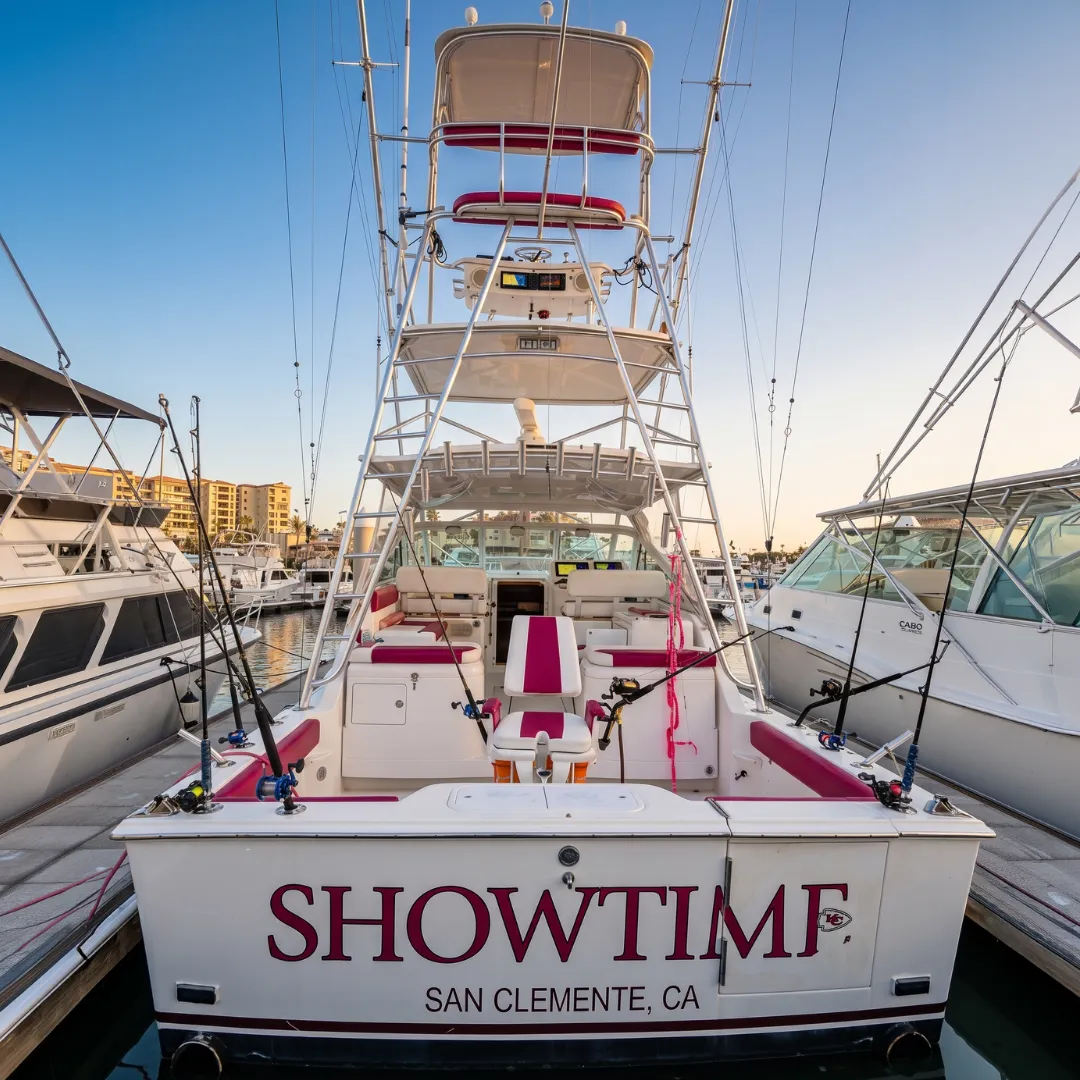 Showtime relaxed luxury boat in Cabo