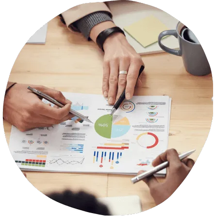 CirroAds product illustration showing campaign metrics